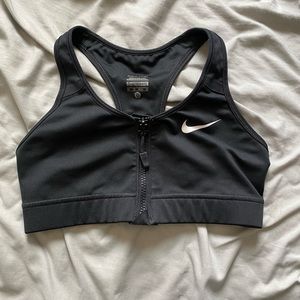 NIKE - Front Zip - DRI FIT - Sports Bra - Sz XS